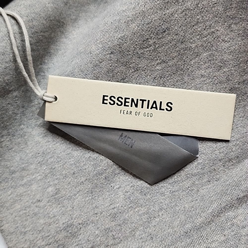 NWT Fear of God Essentials Dark Oatmeal Hoodies - Picture 5 of 10